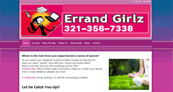 Desktop Screenshot of errandgirlz.com